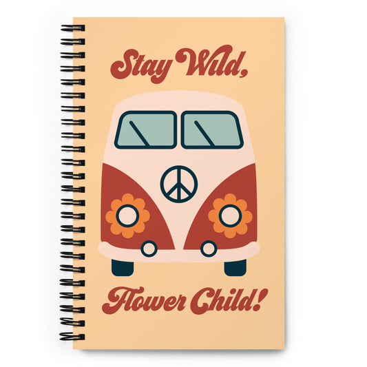 Spiral Notebook (Stay Wild)