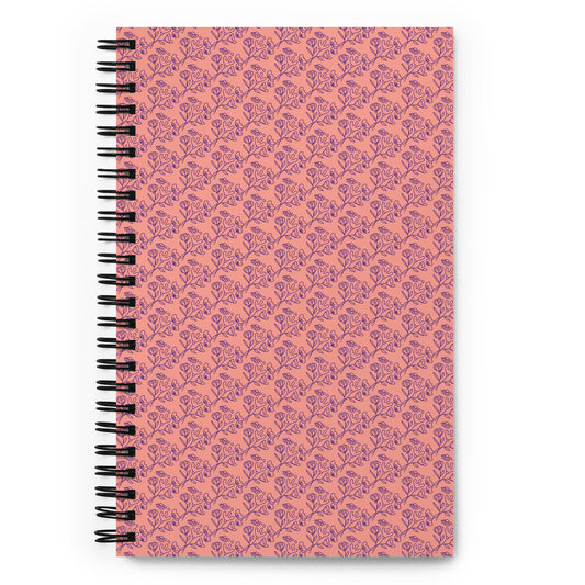 Spiral Notebook (Pink Bouquet)