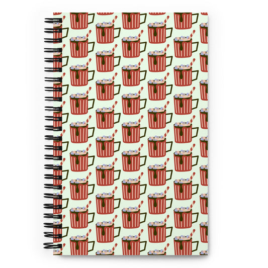 Spiral Notebook (Green Cocoa)