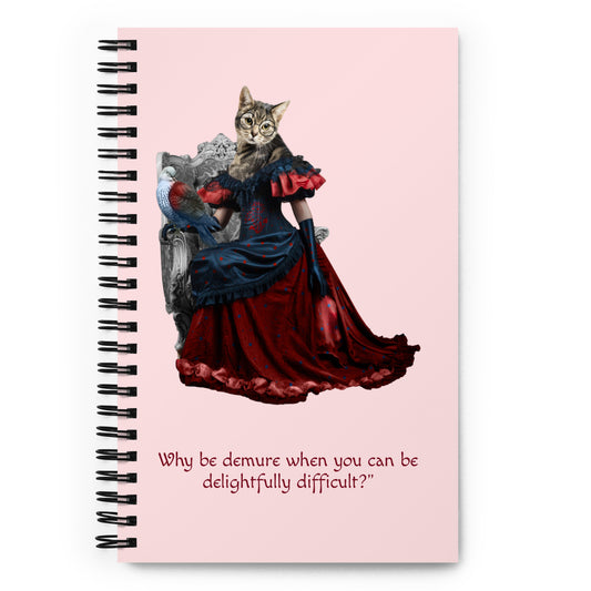 Spiral Notebook (Delightfully Difficult)