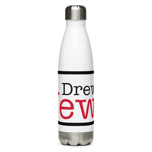 Stainless Steel Water Bottle (Drew's News)