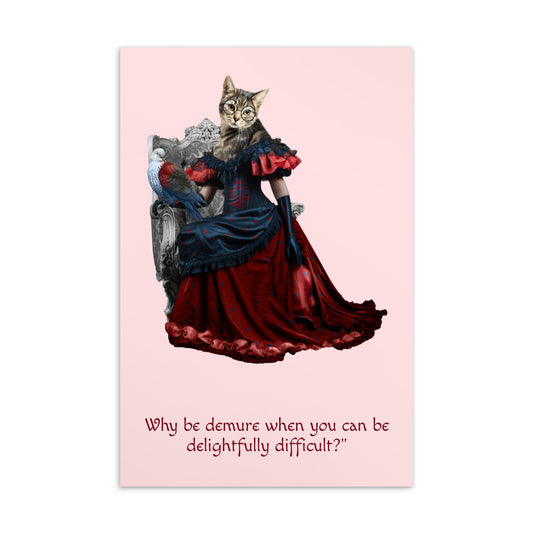 Postcard (Delightfully Difficult)