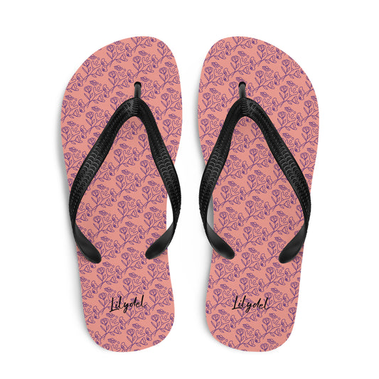 Flip-Flops (Pink Bouquet)